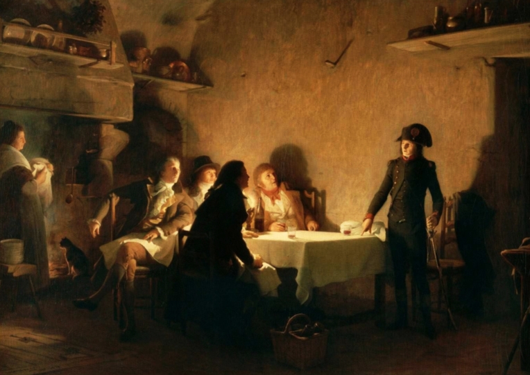 Jean Lecomte Du Nouy The supper of Beaucaire